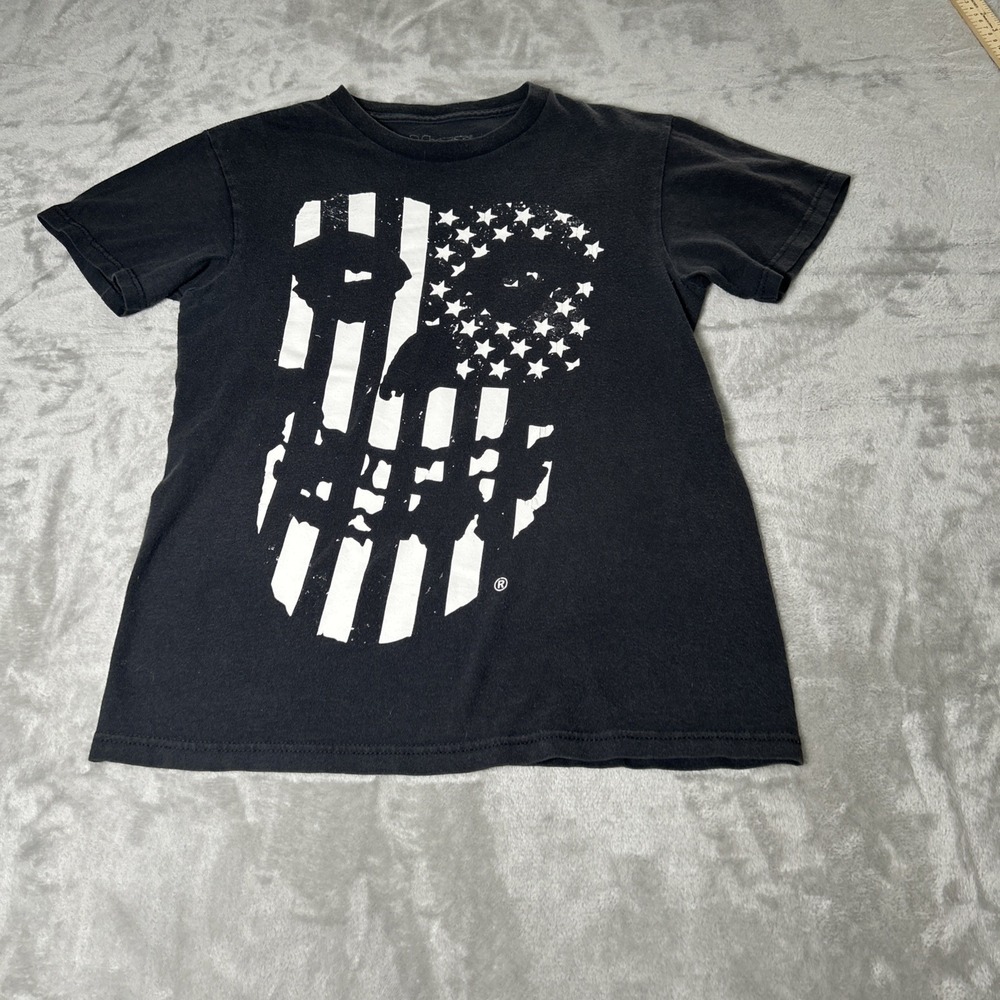 Misfits - Black Shirt - 2013 - Skull/Flag Image - S (34-36).